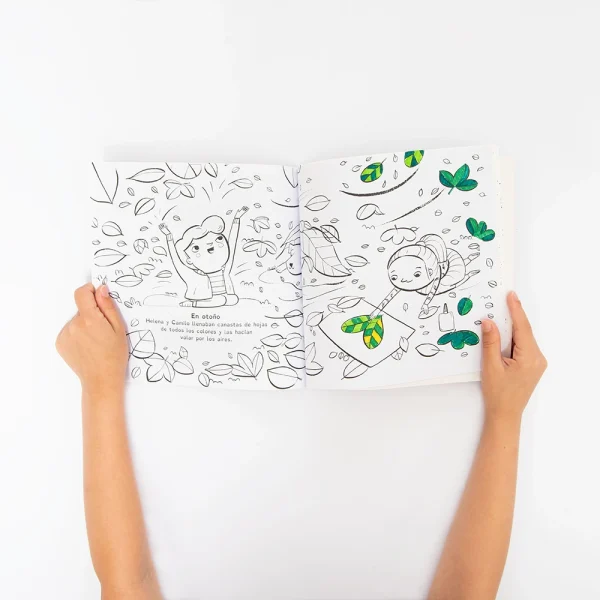 Libro para colorear de Cuentos en Pijamas