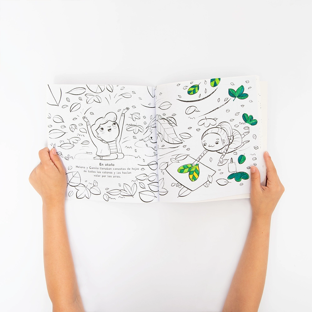 Libro para colorear de Cuentos en Pijamas